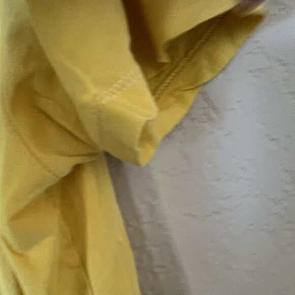 TRUE RELIGION World Tour 1956 Size Med Gold Short Sleeve T Shirt - Picture 6 of 8